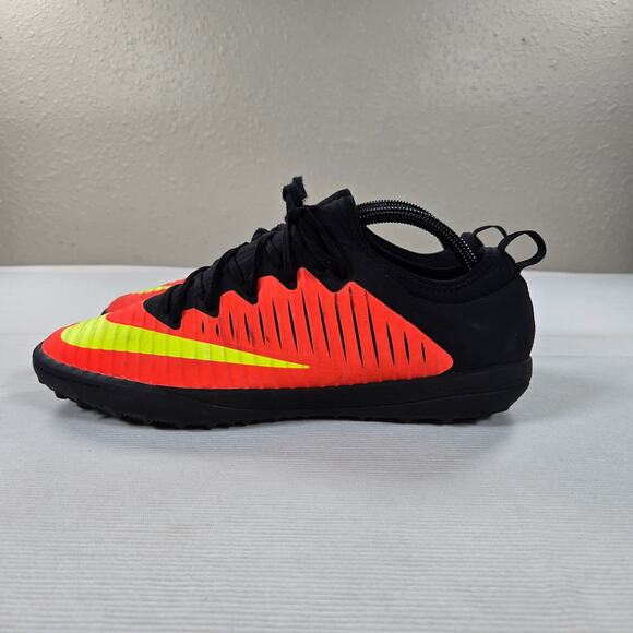 Nike Mercurial X Finale II TF Black Orange Yellow Indoor Soccer Shoe Men Size 10 main image 9